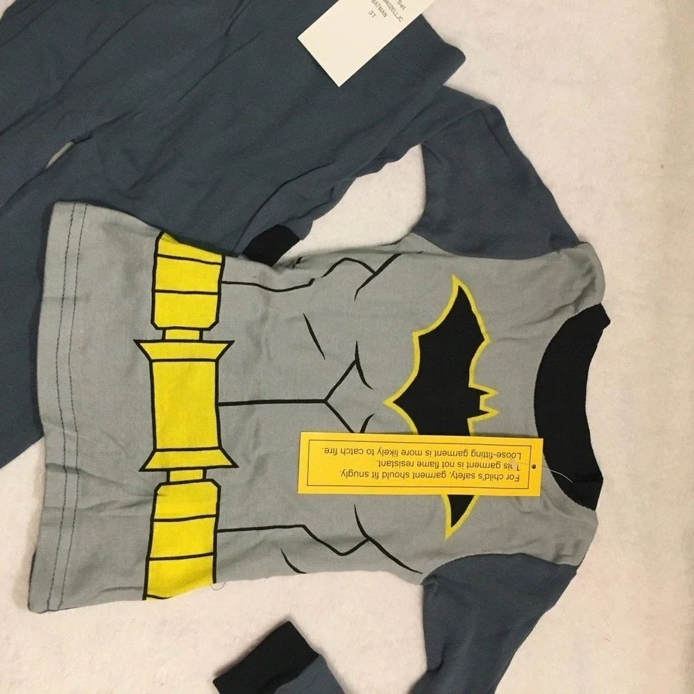 NWT Batman Pajamas Bundle 3T – 2‑Pack Cotton Pajama Sets‎ | Batman Superhero
